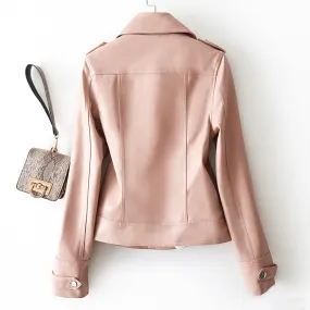 Caley Sleek Leather Jacket