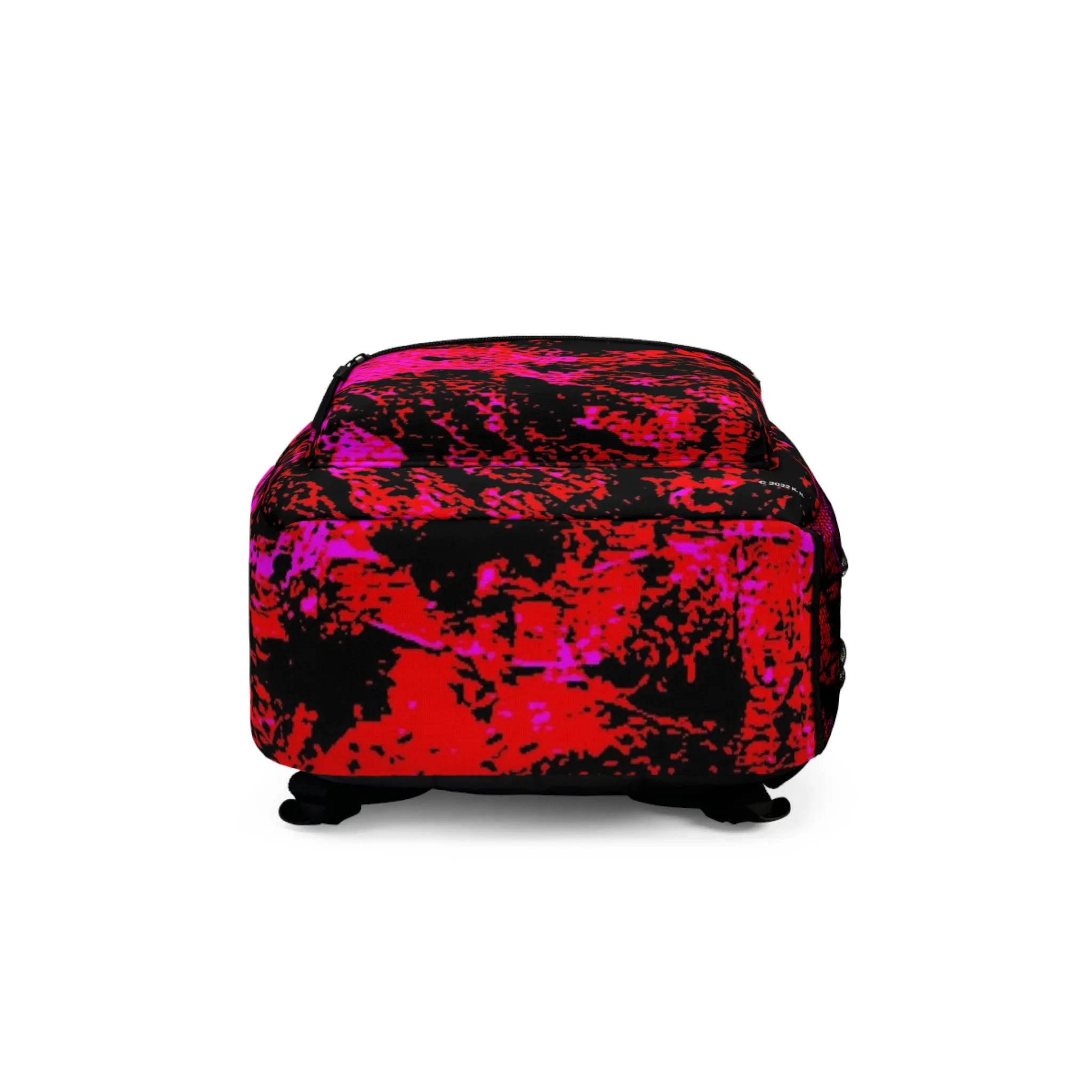 "Mystic Cube" (Cosmic Fusion): Backpacks Collection - Scarlet